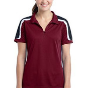 Ladies Tricolor Shoulder Micropique Sport Wick &#174; Polo