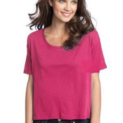 Juniors Modal Blend Boxy Tee