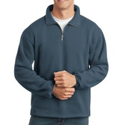 Sueded Finish 1/4 Zip Sweatshirt